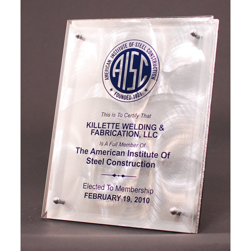 Plaque Float Glass Floating Plaque
