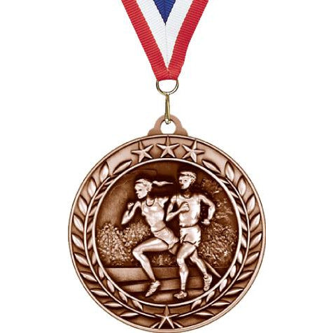 Wreath Antique Medallion - Athletics